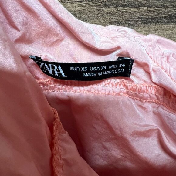 ZARA  Limited Edition Ruffled Asymmetric Dress xs - Picture 3 of 11